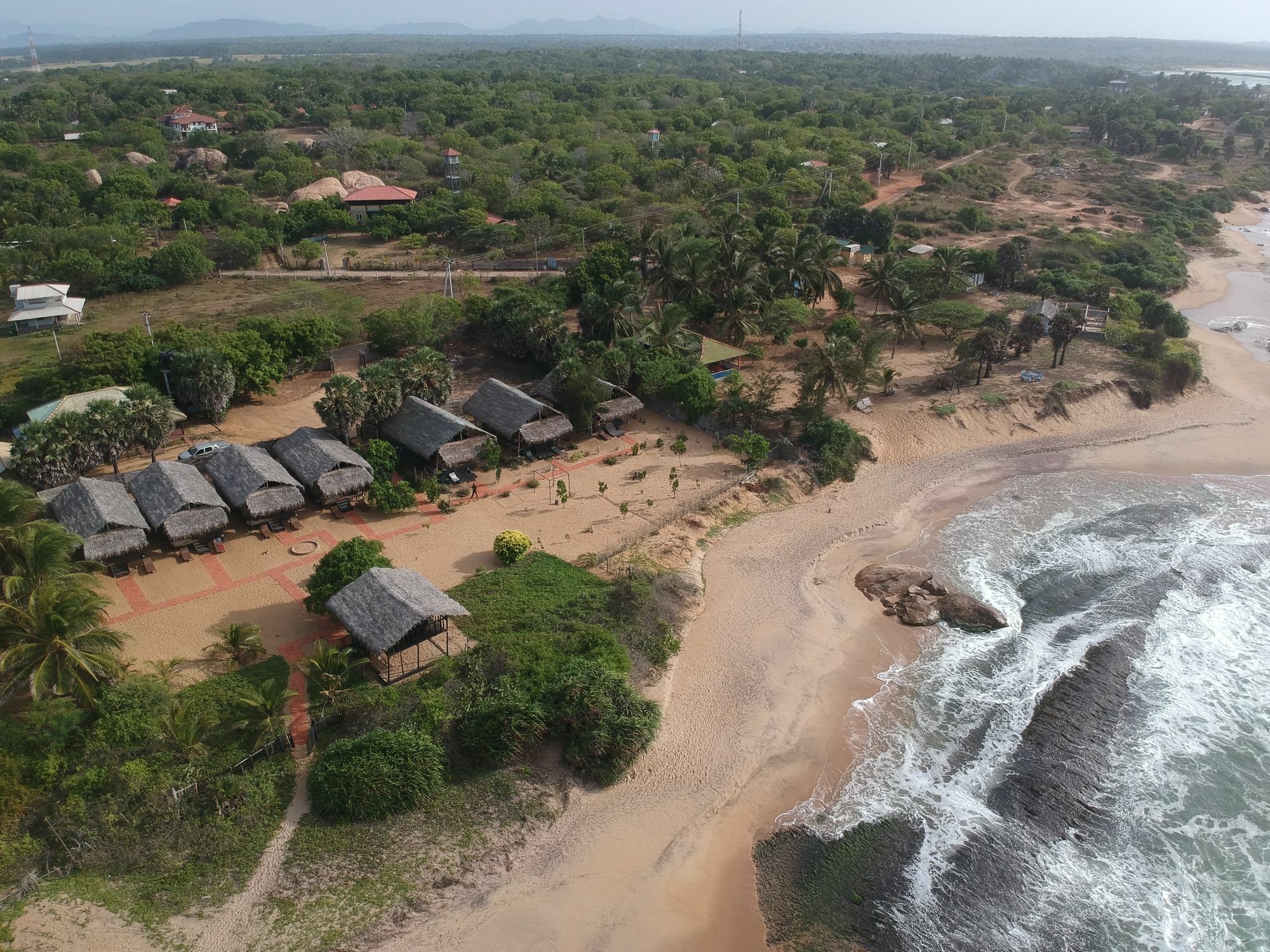 The Beach Camp Yala Kirinda  Exterior foto
